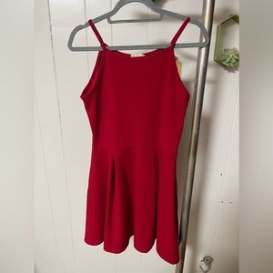 Olivia Rae Red Mini Dress